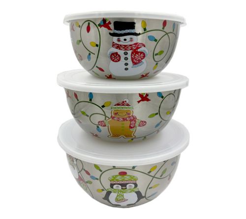 Temp-tations Seasonal Set of 3 Stainless Steel