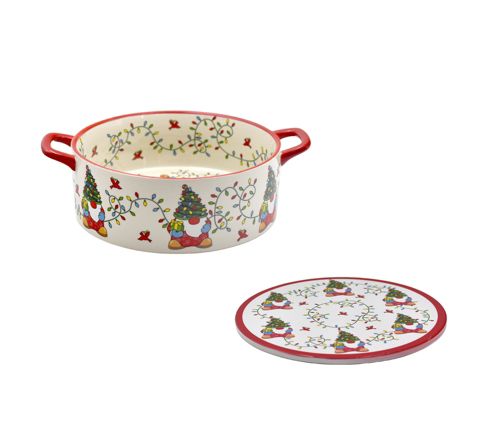 Temp-tations Seasonal 2.75-qt Shallow Dish