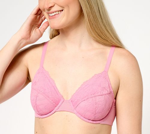 All Worthy Lace Unlined Underwire Bra
