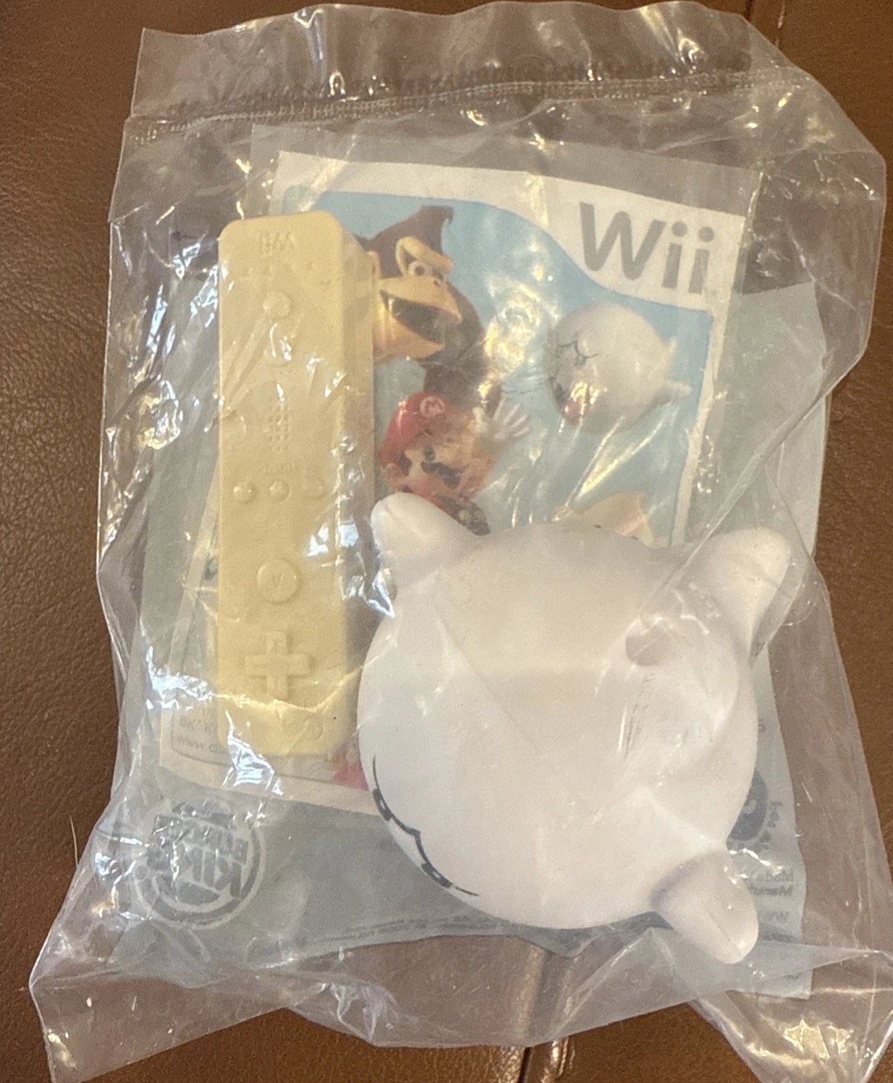 2008 Nintendo Wii Super Mario Bros Float ‘N’ Go Boo Toy BURGER KING Kids Meal 2008